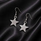 Silver Sparkling Star Studss