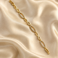 Infinity Sparkle Gold Bracelet