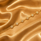 Golden Snowflake Sparkle Bracelet