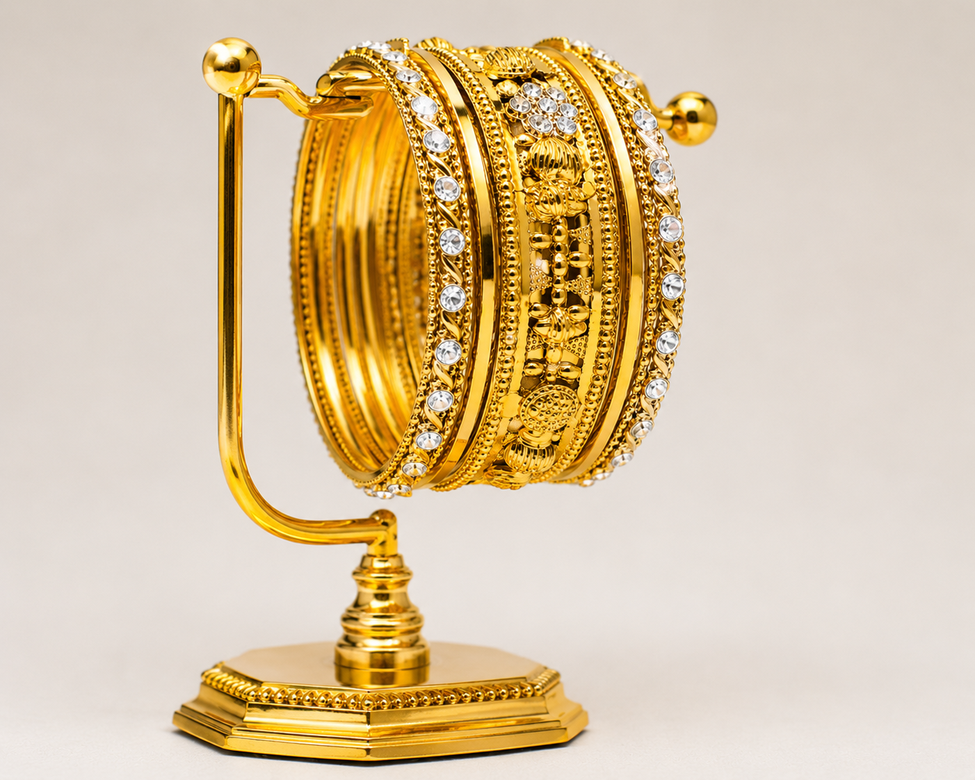 Indian Antique Golden Bangles