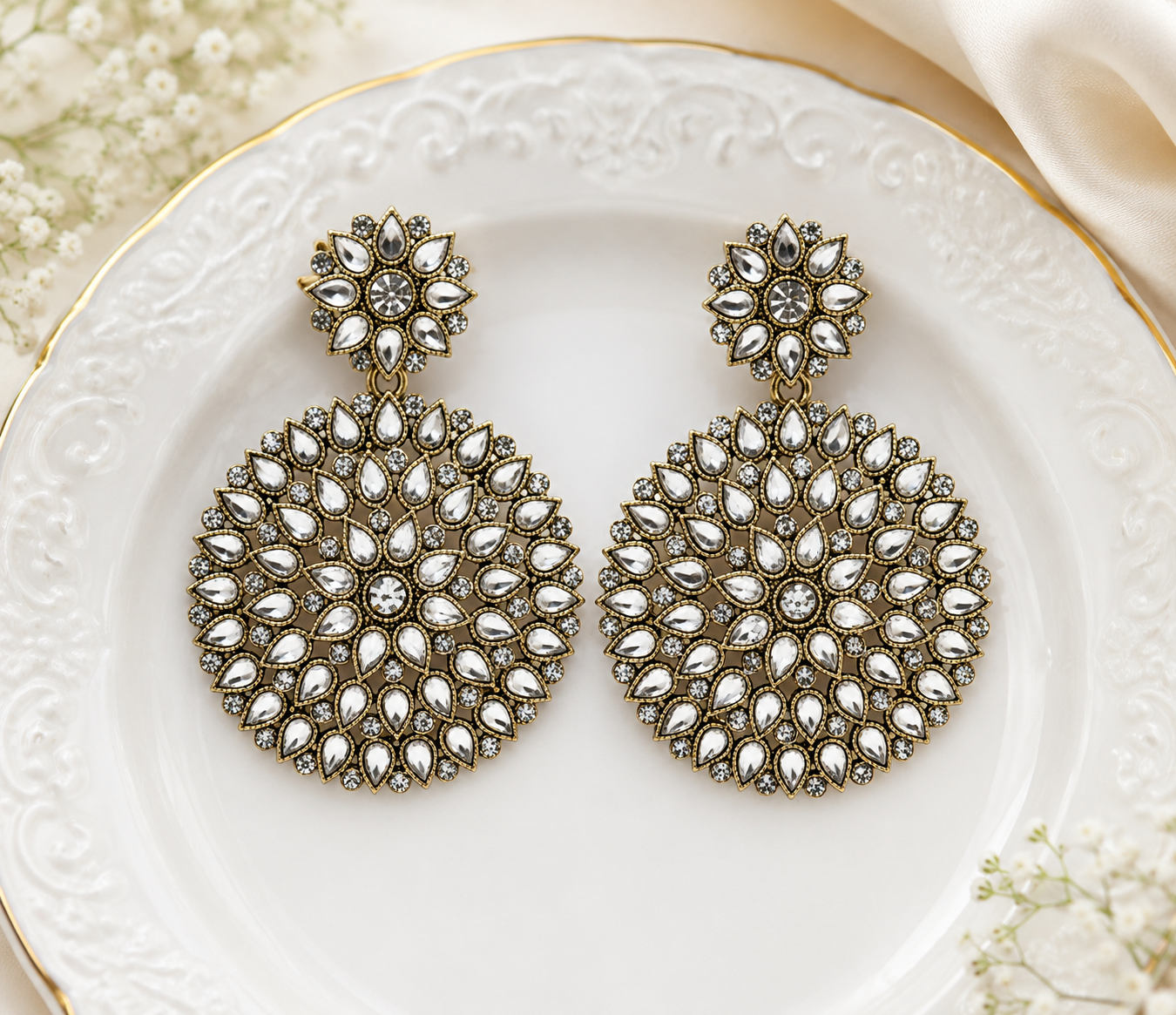 Floral Radiance Earrings