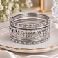 Elegant Indian Silver Bangles