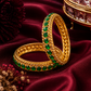 Emerald Glow Bangles