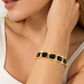 Onyx Gold Bracelet