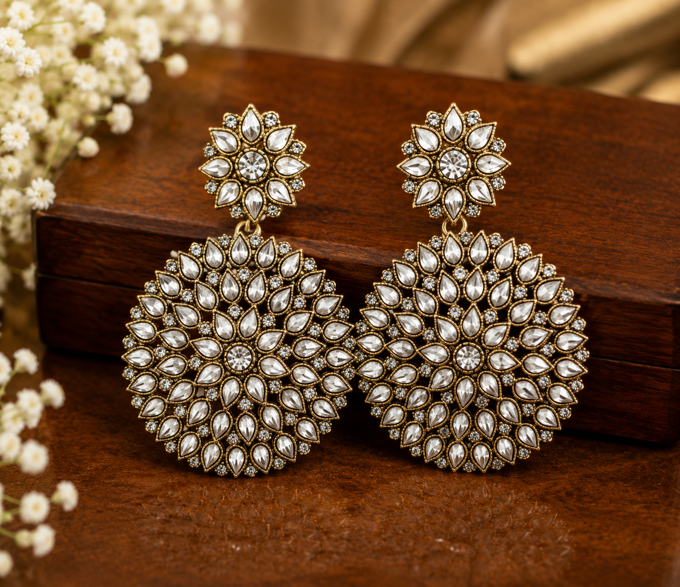 Floral Radiance Earrings