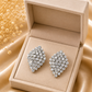 Crystal Cluster Stud Earrings