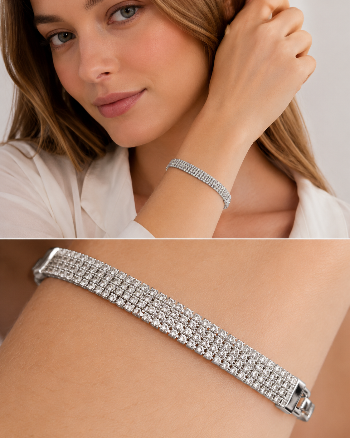 Crystal Mesh Bracelet