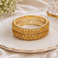 Amber Crystal Bangles
