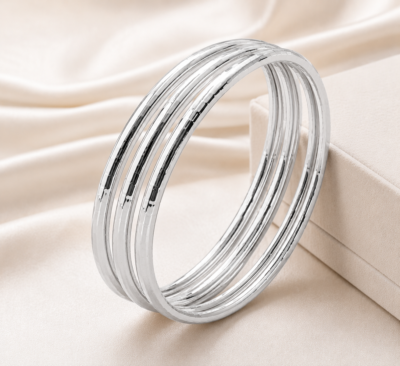 Classic silver Bangles