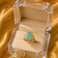 Aqua Emerald Ring