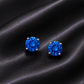Sapphire Crystal Stud Earrings