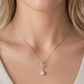Infinity Spark Pendant Necklace