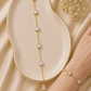 Crystal Drop Chain Bracelet