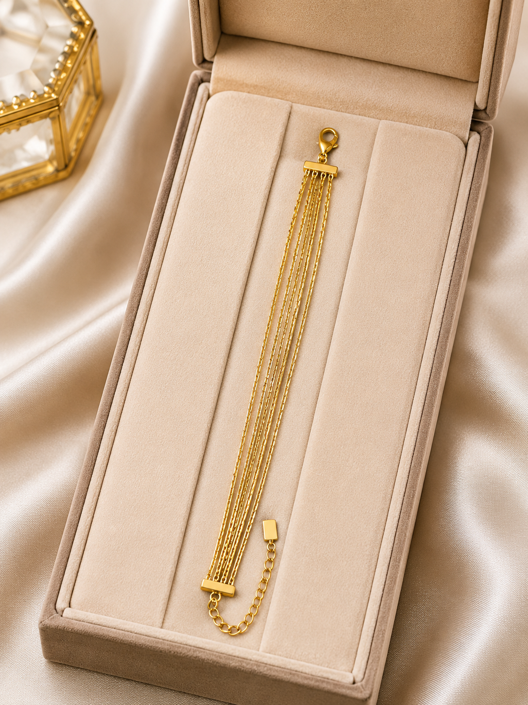 Multi-Layer Gold Bracelet