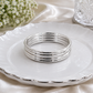Classic silver Bangles