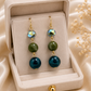 Ocean Bead Drop Earrings