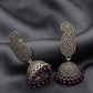 Paisley Oxidized Jhumkas