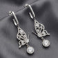 Celestial Butterfly Drop Earrings