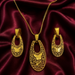 Golden Butterfly Pendant Set