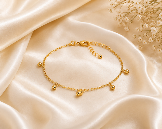 Golden Bell Anklet