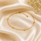 Golden Dots Anklet