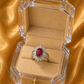 Crimson Crown Ring