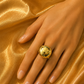 Golden Orbit Ring