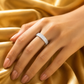 Silver Sparkle Eternity Ring