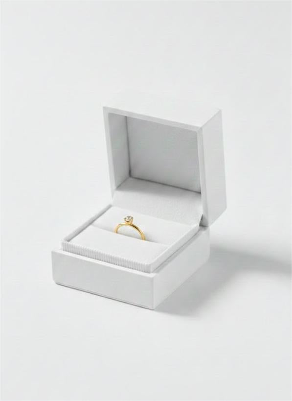 Diamond Golden Plated Nose Ring